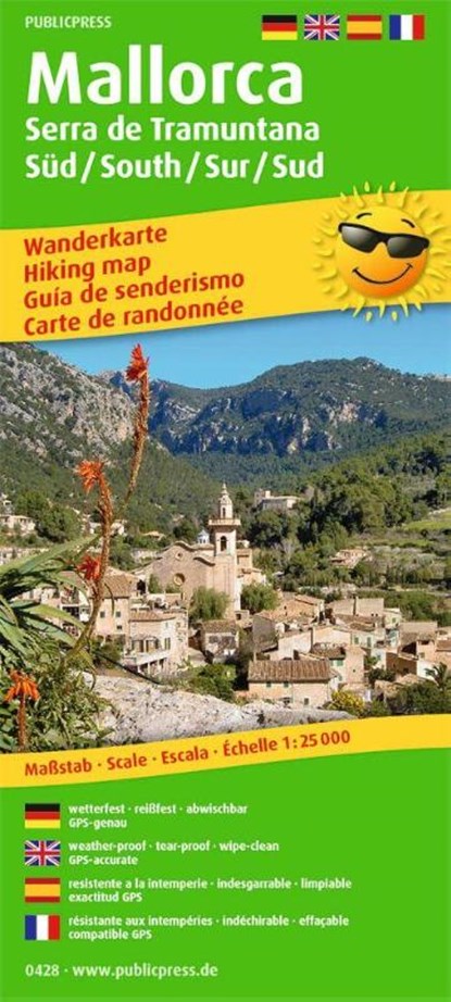 Mallorca - Serra de Tramuntana Sur/Süd /South/Sud 1:25 000, niet bekend - Gebonden - 9783747304280