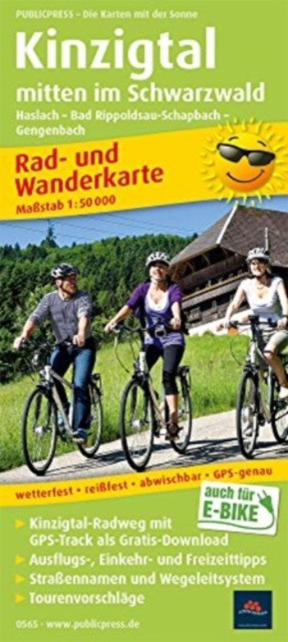 Kinzig valley in the middle of the Black Forest, cycling and hiking map 1:50,000, niet bekend - Gebonden - 9783747305652