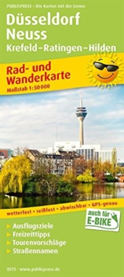 Dusseldorf - Neuss, cycling and hiking map 1:50,000, niet bekend - Gebonden - 9783747305751