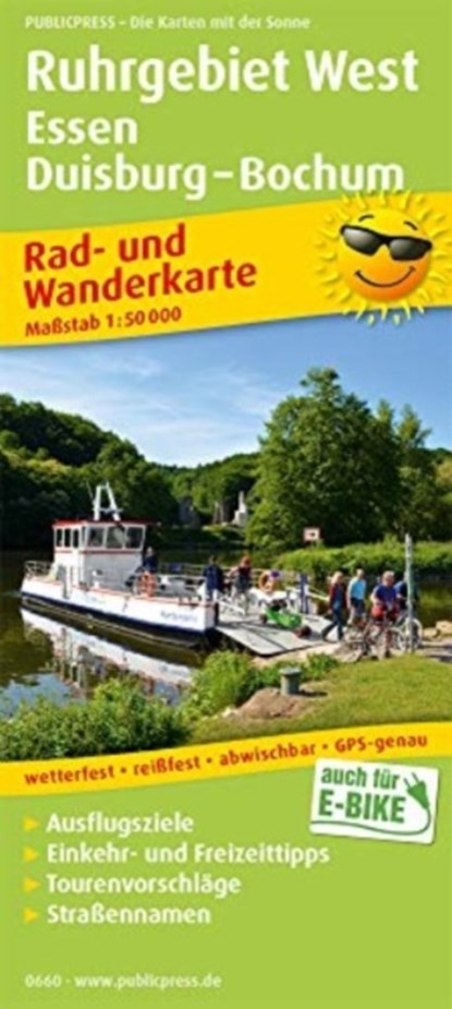 Ruhr area west, cycling and hiking map 1:50,000, niet bekend - Gebonden - 9783747306604