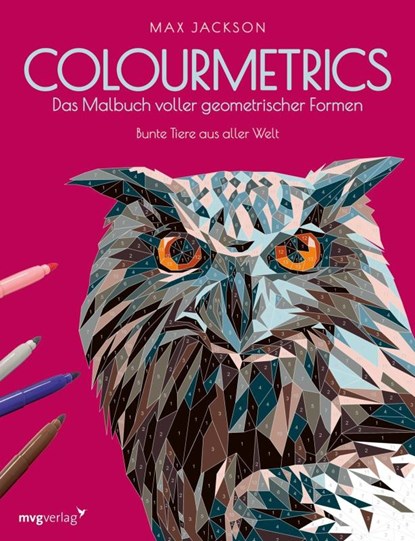 Colourmetrics - Das Malbuch voller geometrischer Formen, Max Jackson - Paperback - 9783747407462