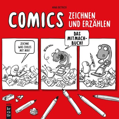Coole Comics zeichnen und erzählen, Nina Dietrich - Gebonden - 9783747507100