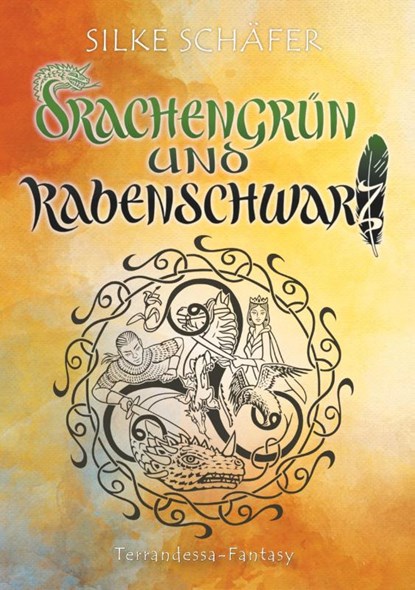 Drachengrun und Rabenschwarz, Silke Schafer - Paperback - 9783748193043