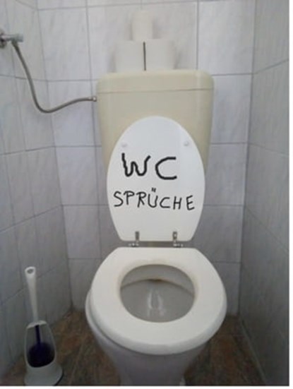 WC Sprüche, Ein Mensch - Ebook - 9783748576006