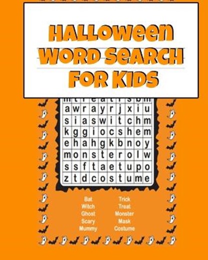 Halloween Word Search For Kids, SPOOKY,  Boo - Paperback - 9783749759439