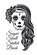Sugar Skull Sketch Book, Amber Heart - Paperback - 9783749764631
