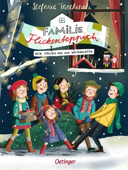 Familie Flickenteppich 4. Wir freuen uns auf Weihnachten, Stefanie Taschinski - Gebonden - 9783751200509