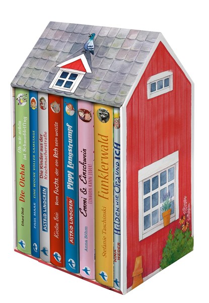 Mein Kinderbuchhaus, Kirsten Boie ;  Astrid Lindgren ;  Erhard Dietl ;  Paul Maar ;  Anna Böhm ;  Stefanie Taschinski ;  Nina Weger - Losbladig - 9783751200967