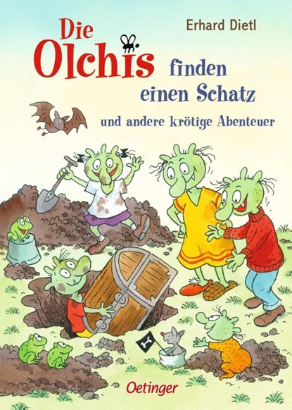 Die Olchis finden einen Schatz und andere krötige Abenteuer, Erhard Dietl - Gebonden - 9783751203555