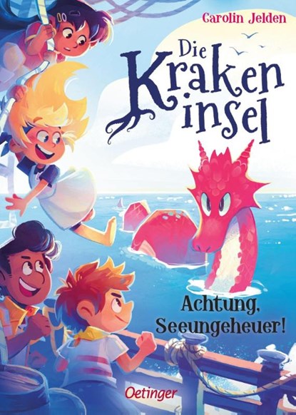 Die Krakeninsel 2. Achtung, Seeungeheuer!, Carolin Jelden - Gebonden - 9783751205290