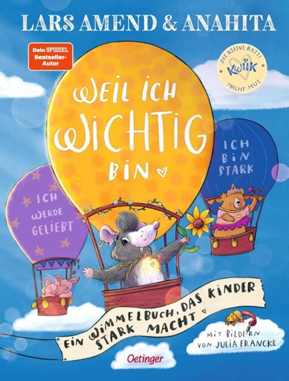 Die kleine Ratte Kwiik. Weil ich wichtig bin, Lars Amend ; Anahita - Gebonden - 9783751205436