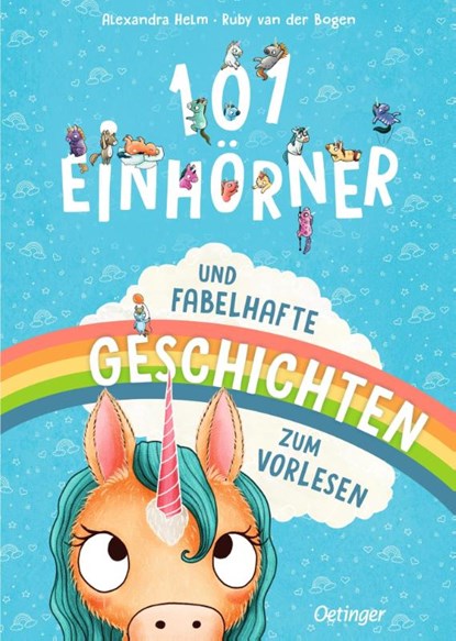 101 Einhörner und fabelhafte Geschichten zum Vorlesen, Ruby van der Bogen - Gebonden - 9783751205474
