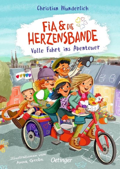 Fia & die Herzensbande 2. Volle Fahrt ins Abenteuer, Christian Wunderlich - Gebonden - 9783751206068