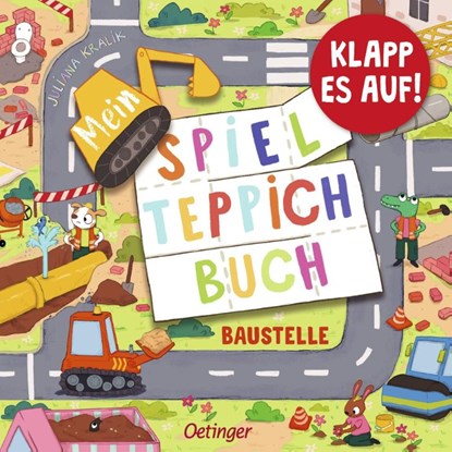 Mein Spielteppich-Buch. Baustelle, Juliana Kralik - Losbladig - 9783751206150