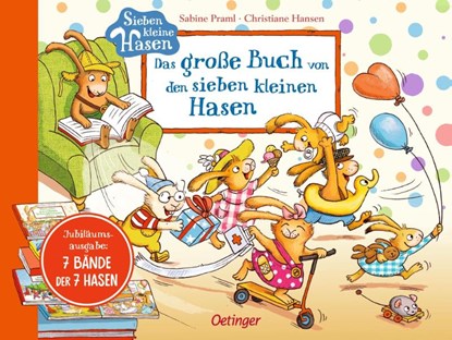 Das große Buch von den sieben kleinen Hasen, Sabine Praml - Gebonden - 9783751206730