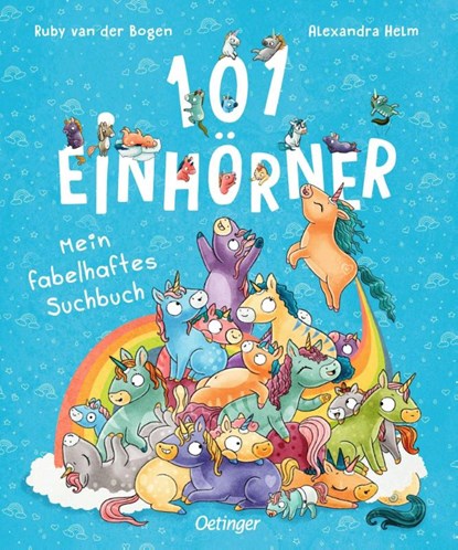 101 Einhörner. Mein fabelhaftes Suchbuch, Ruby van der Bogen - Gebonden - 9783751208079