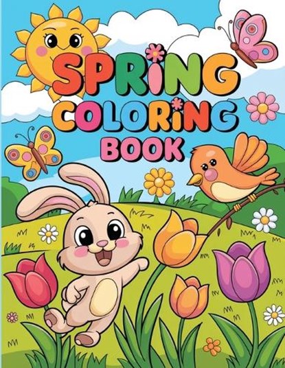 Spring Coloring Book for Adults, Laura Bidden - Paperback - 9783751274685