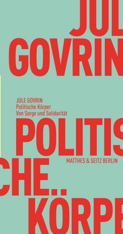 Politische Körper, Jule Govrin - Ebook - 9783751805483