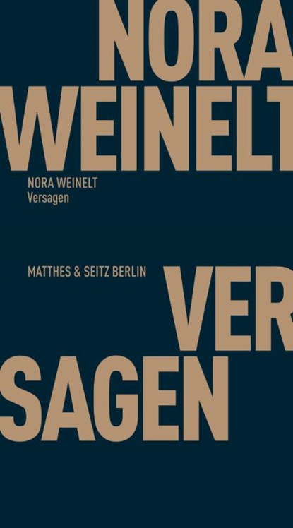 Versagen, Nora Weinelt - Paperback - 9783751830379