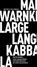 Large Language Kabbala, Martin Warnke - Paperback - 9783751830607