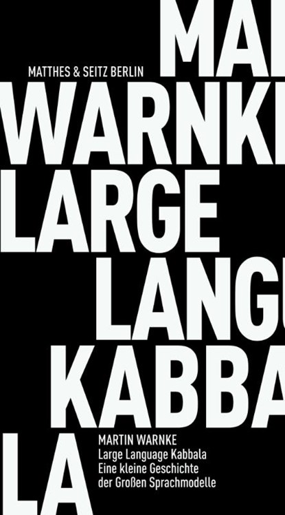 Large Language Kabbala, Martin Warnke - Paperback - 9783751830607