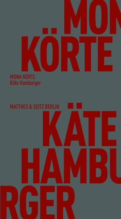 Käte Hamburger, Mona Körte - Paperback - 9783751830874