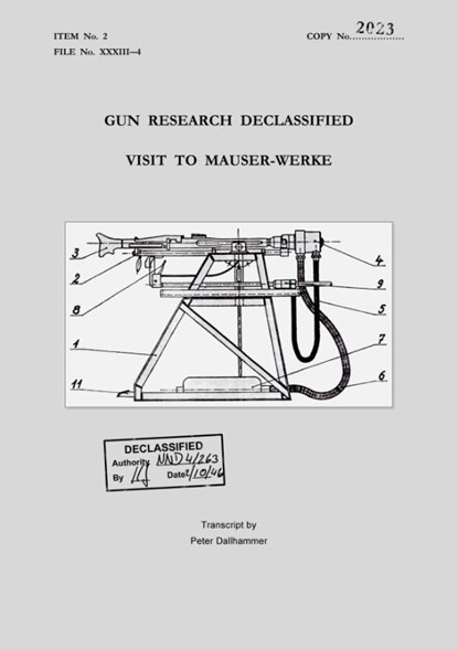Gun Research Declassified, Peter Dallhammer - Paperback - 9783751976930