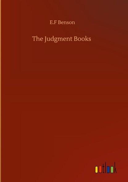 The Judgment Books, E F Benson - Gebonden - 9783752395686