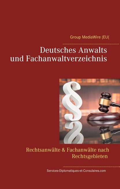 Deutsches Anwalts und Fachanwaltverzeichnis, Heinz Duthel - Gebonden - 9783752880175