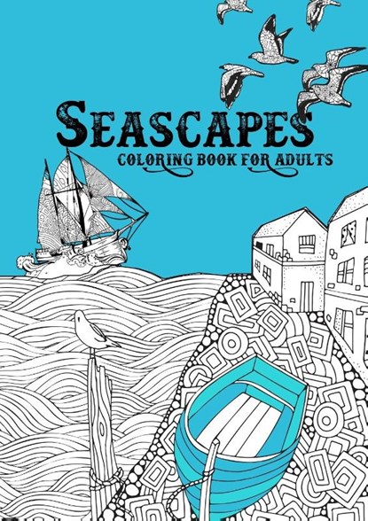Publishing, M: Seascapes Coloring Book for Adults, Monsoon Publishing - Paperback - 9783754167588
