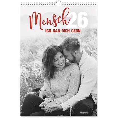 Mensch - ich hab dich gern 2026, niet bekend - Paperback - 9783754807569