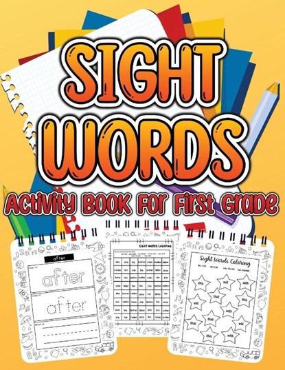 Sight Word Activity Book For First Grade Kids, Am Publishing Press - Paperback - 9783755111030