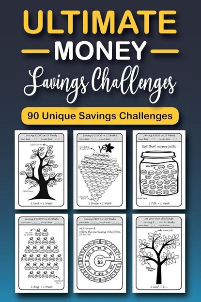 The Ultimate Money Saving Challenge Book, Emily Soto - Paperback - 9783755113034