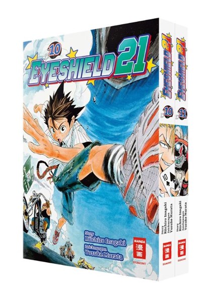 Eyeshield 21 Bundle 10+11, Riichiro Inagaki ; Yuusuke Murata - Paperback - 9783755505488