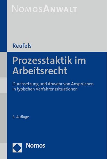 Prozesstaktik im Arbeitsrecht, Martin Reufels - Paperback - 9783756003211