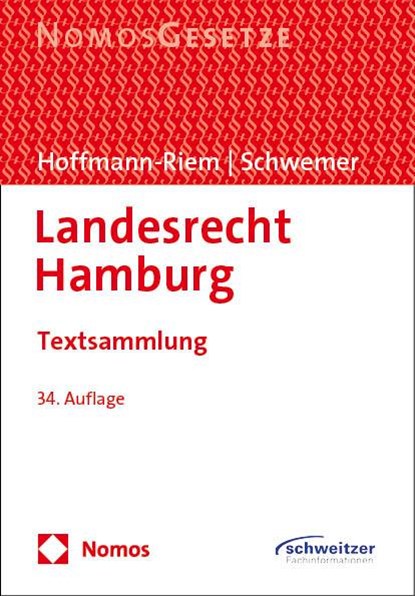 Landesrecht Hamburg, Wolfgang Hoffmann-Riem ; Holger Schwemer - Paperback - 9783756009329