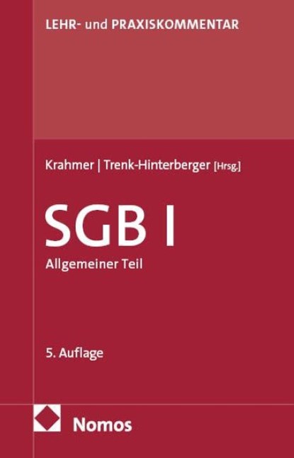 Sozialgesetzbuch I: SGB I, Utz Krahmer ; Peter Trenk-Hinterberger - Gebonden - 9783756009824