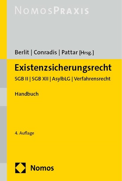 Existenzsicherungsrecht, Uwe-Dietmar Berlit ; Wolfgang Conradis ; Andreas Kurt Pattar - Gebonden - 9783756010387