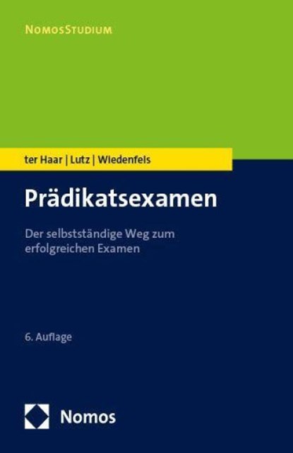 Prädikatsexamen, Philipp Ter Haar ; Carsten Lutz ; Matthias Wiedenfels - Paperback - 9783756010554