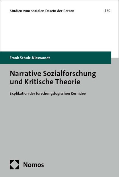 Narrative Sozialforschung und Kritische Theorie, Frank Schulz-Nieswandt - Paperback - 9783756015580