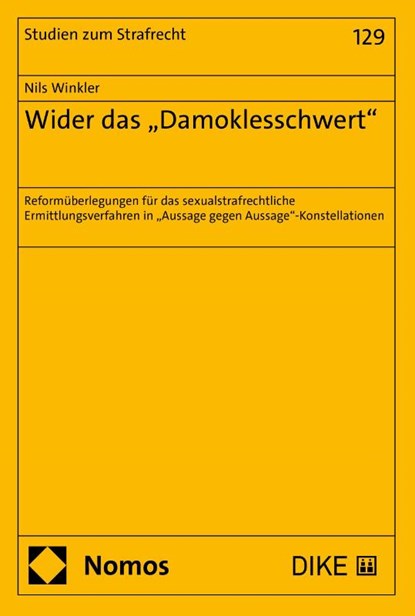 Wider das "Damoklesschwert", Nils Winkler - Paperback - 9783756016372