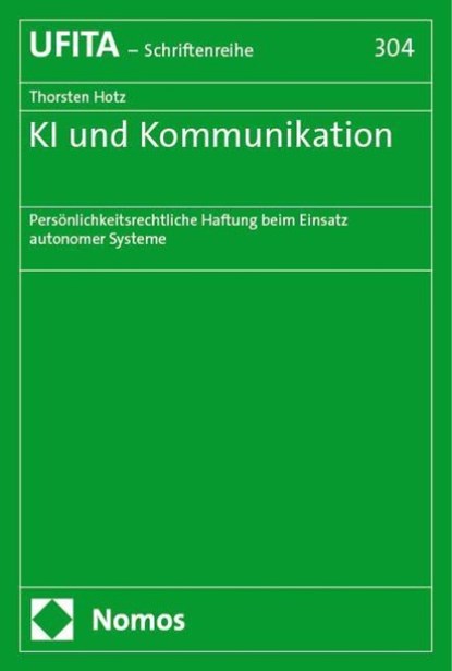 KI und Kommunikation, Thorsten Hotz - Paperback - 9783756018628
