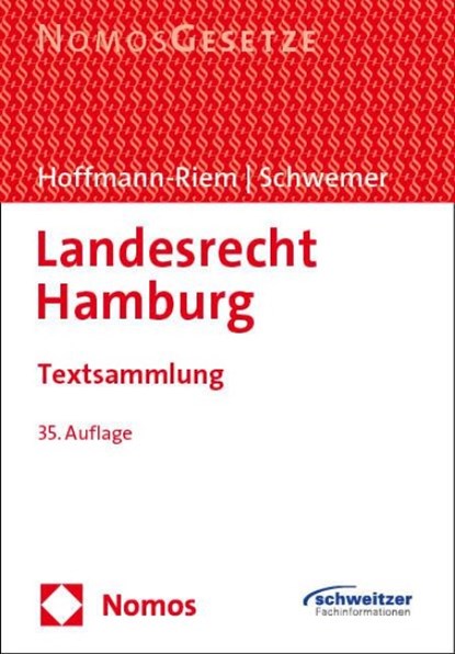 Landesrecht Hamburg, Wolfgang Hoffmann-Riem ; Holger Schwemer - Paperback - 9783756019748