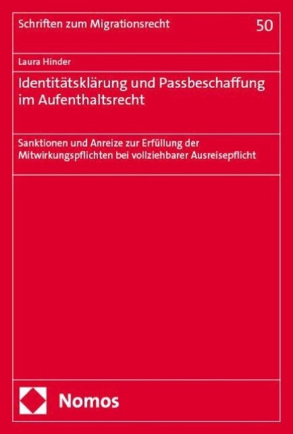 Identitätsklärung und Passbeschaffung im Aufenthaltsrecht, Laura Hinder - Paperback - 9783756031566
