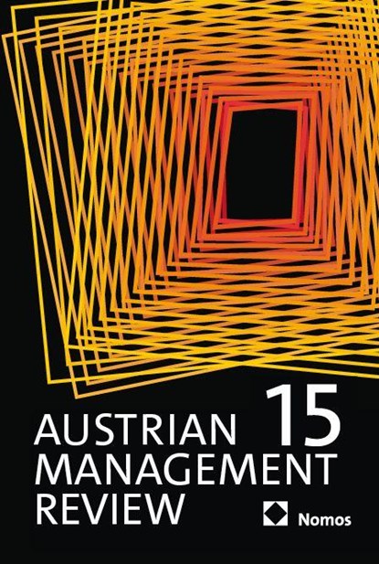 Austrian Management Review Volume 15 | 2025, Wolfgang H. Güttel - Paperback - 9783756035854