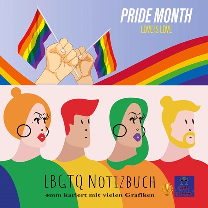 Pride Month Love is Love, Kurt Heppke - Paperback - 9783756215881