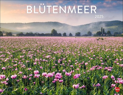 Blütenmeer Posterkalender 2025, Heye - Paperback - 9783756405084