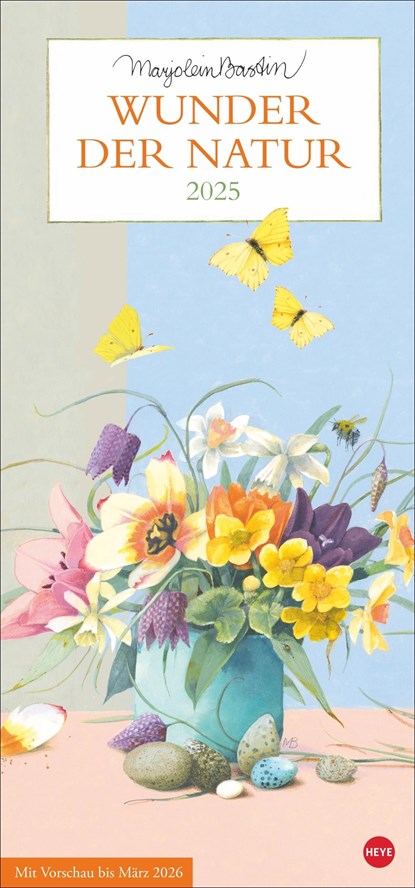 Marjolein Bastin: Wunder der Natur Kalender 2025, Marjolein Bastin - Paperback - 9783756405879