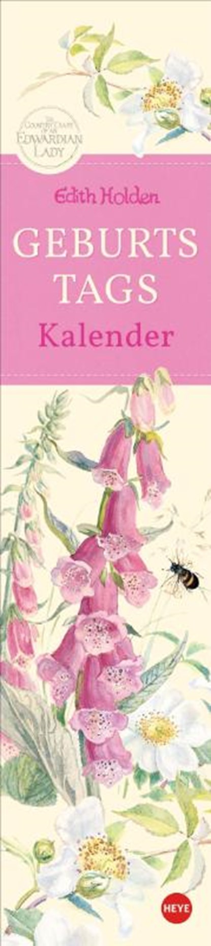 Edith Holden: Geburtstagskalender Langplaner, niet bekend - Paperback - 9783756408917