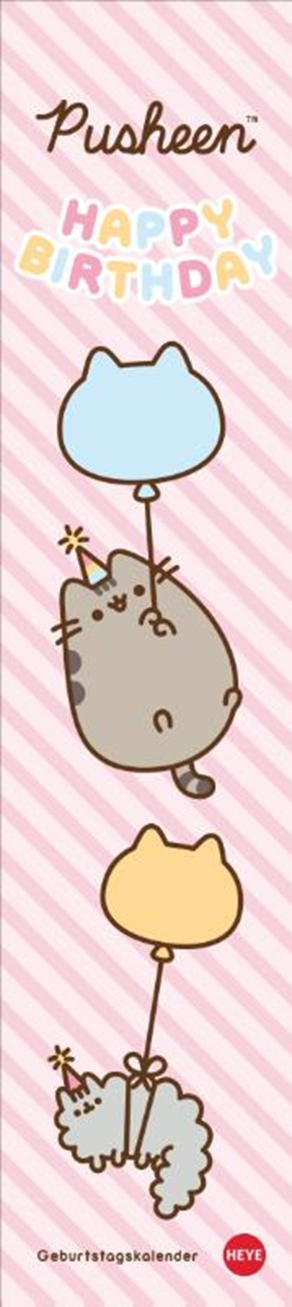 Pusheen Geburtstagskalender Langplaner, niet bekend - Paperback - 9783756408962